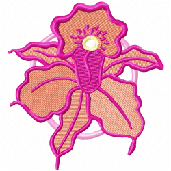 Flowers And Tree Embroidery Design 10 Flowers And Tree Embroidery Design 10